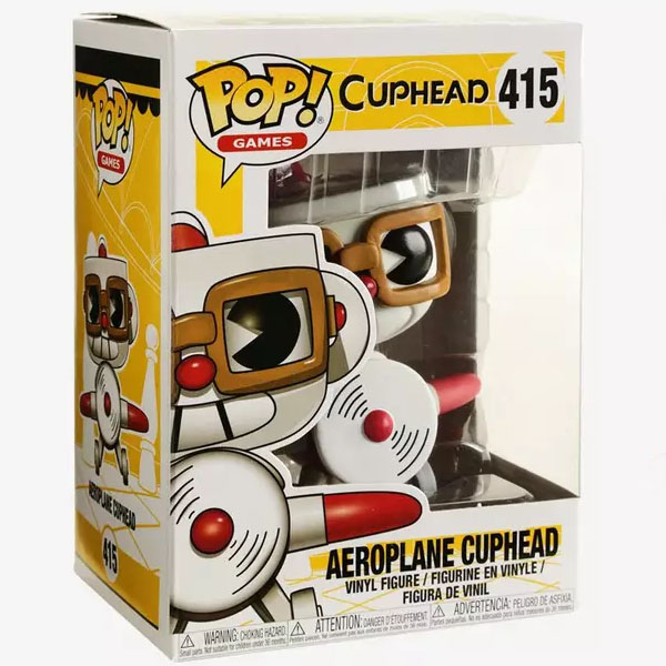 Funko POP #415 Cuphead Aeroplane Cuphead Figure